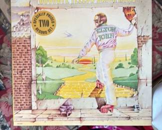 Elton John "Goodbye Yellow Brick Road" Double LP Record