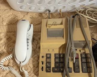 Sharp EL-8131 Calculator with Printer and Handset