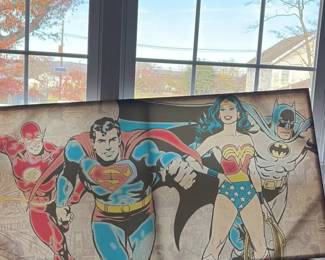 DC Comics "Justice League" Comic Panel Canvas Print