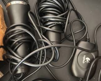 Logitech and Konami Microphones for PlayStation 2