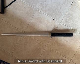 Ninja Sword with Scabbard