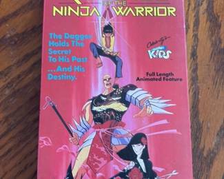 Revenge of the Ninja Warrior VHS