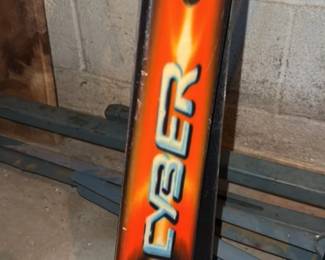 HEAD Cyber Ski with Tryolia Bindings and Ski Poles