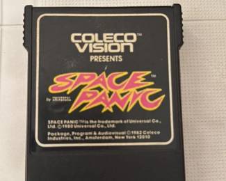 Space Panic ColecoVision Game Cartridge