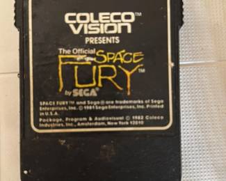Space Fury Video Game Cartridge for ColecoVision