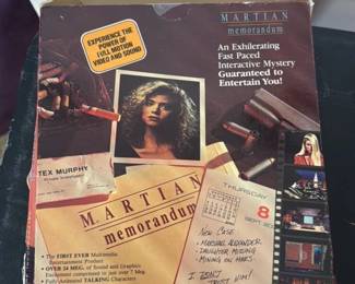 Martian Memorandum MS-DOS Game