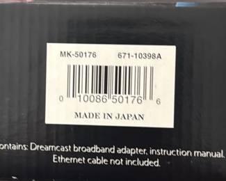 Sega Dreamcast Broadband Adapter