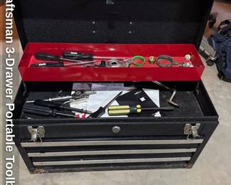 Craftsman 3 Drawer Portable Toolbox