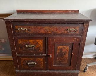 Antique Wall Cabinet