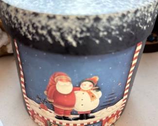 Vintage Christmas Tin