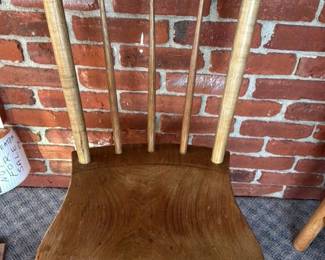 Antique Windsor Style Hoop Back Chair