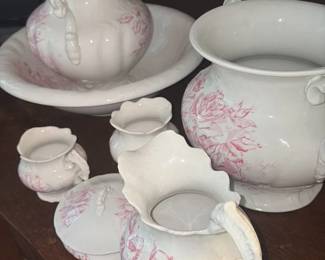 Victorian Wash Basin and Pitcher Set