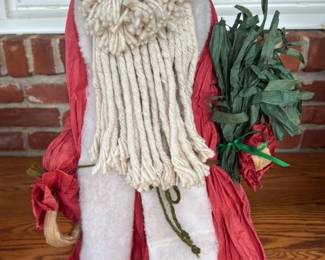 Vintage Handmade Santa Claus Figure