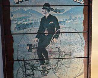 Howe Bicycles & Tricycles Advertising Sign