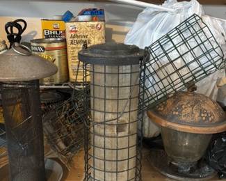 Assorted Bird Feeders