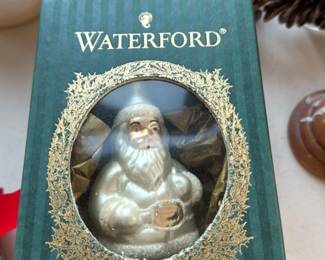 Waterford Crystal Santa Claus Christmas Ornament