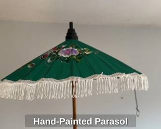 Hand Painted Parasol
