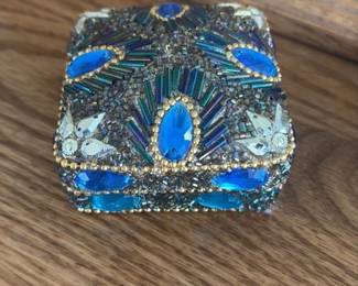 Bejeweled Trinket Box