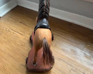 Vintage Wooden Rocking horse toy