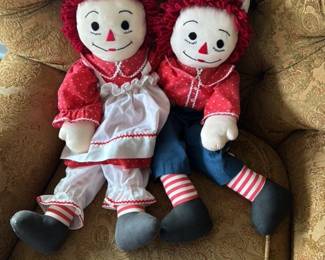 Raggedy Ann and Andy Dolls