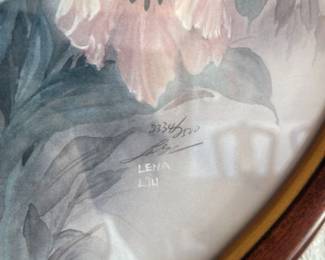 Floral Still Life Print by Lena Liu