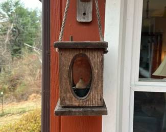 Vintage Wooden Hanging Lantern