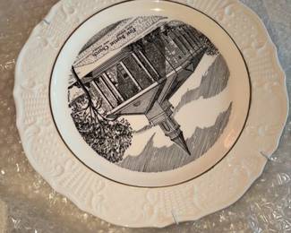 West Baptist Church Commemorative Plate