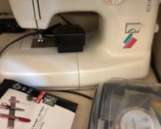 White Sewing Machine