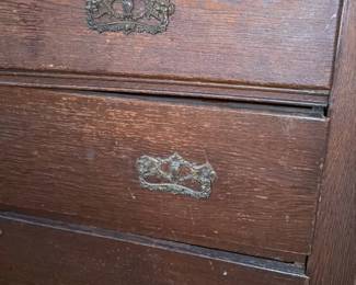 Victorian Washstand with Ceramic Wash Basin Set