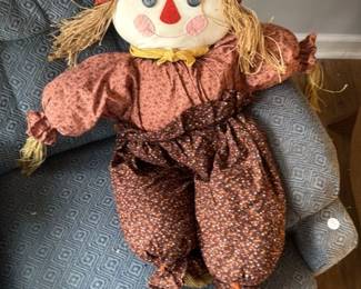 Decorative Fabric Scarecrow