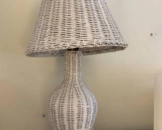 Wicker Table lamp