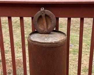 Antique Metal Milk Can
