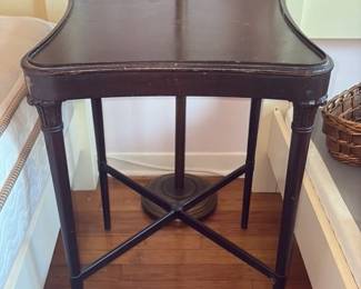 Antique Sheraton Style Mahogany Side Table