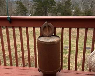 Antique Metal Milk Can