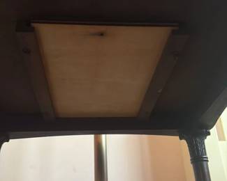 Antique Sheraton Style Mahogany Side Table