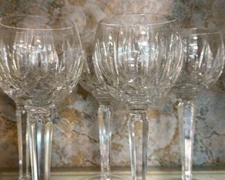 Waterford Crystal Wine Glasses Set of 8