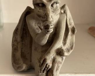 Vintage Gargoyle Sculpture