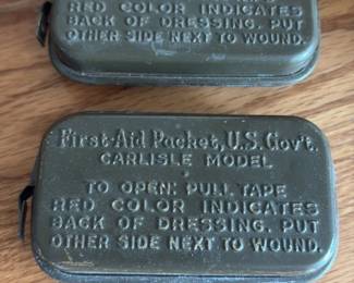 U.S. Government Carlisle Model First Aid Packet
