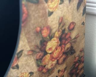 Vintage Floral Decorative Desk Organizer