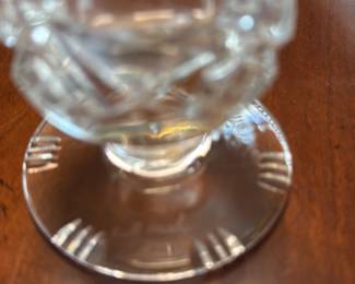 Crystal Footed Compote Dish