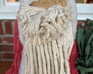 Vintage Handmade Santa Claus Figure