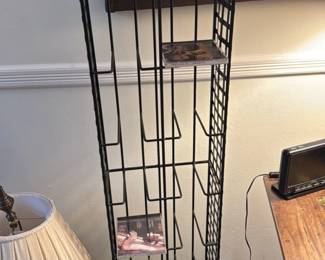 Vintage Metal CD Rack