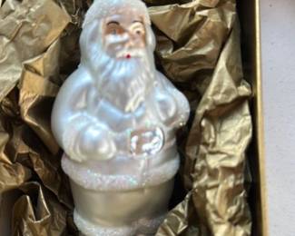 Waterford Crystal Santa Claus Christmas Ornament