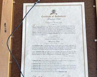 Hometown Lake by Thomas Kinkade