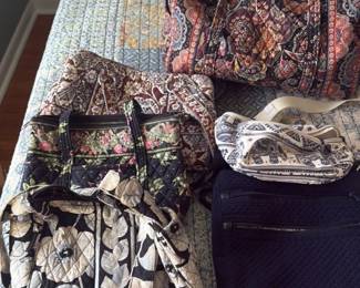 Brass Swing Arm Wall Lamp with Fabric Shade