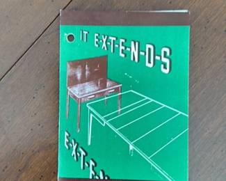 Extendable console Table with 6 Leaves