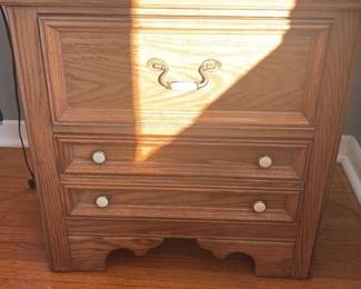 Jamestown Sterling Oak Nightstand