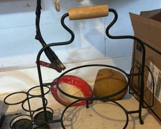 Vintage Cast Iron Leaf Dish