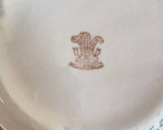 Victorian Wash Basin with Pitcher and Chamber Pot