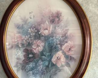 Floral Still Life Print by Lena Liu